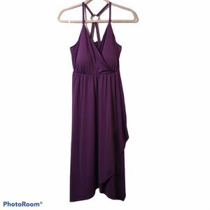 Inc International Concepts Purple Cross Back Dress